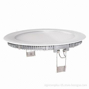 LED Panel Light with 10W Power, 673lm Luminous Flux and 5,755K CCT